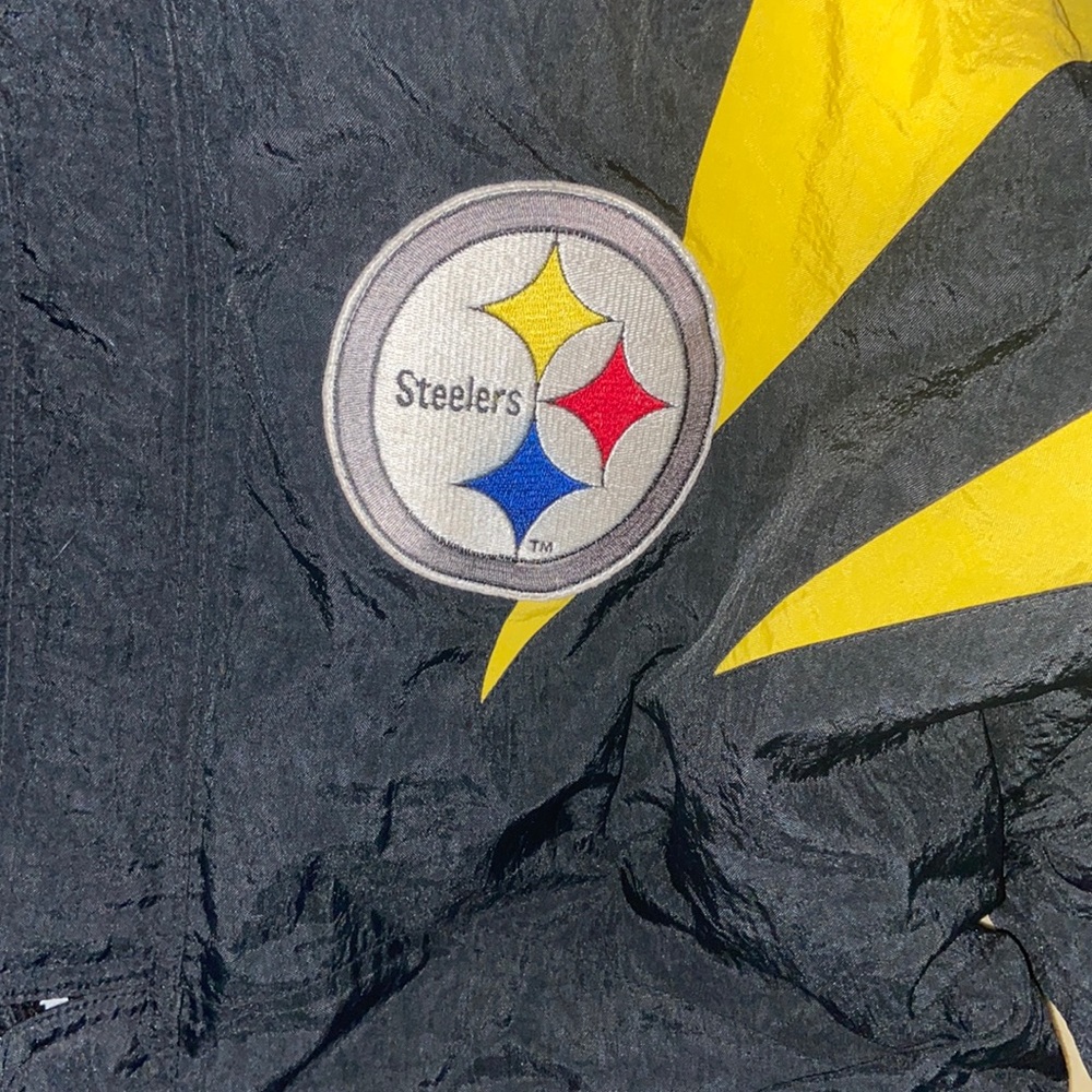 authentic pro line vintage steelers bomber/jacket size XL